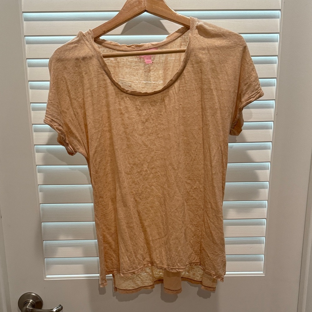 Casual gold Lilly Pulitzer  Top